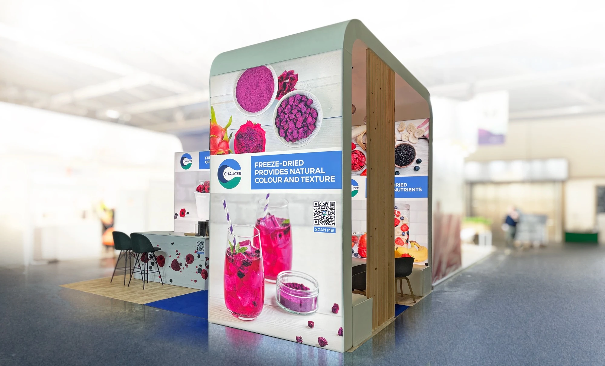 Chaucer Exhibition Stand