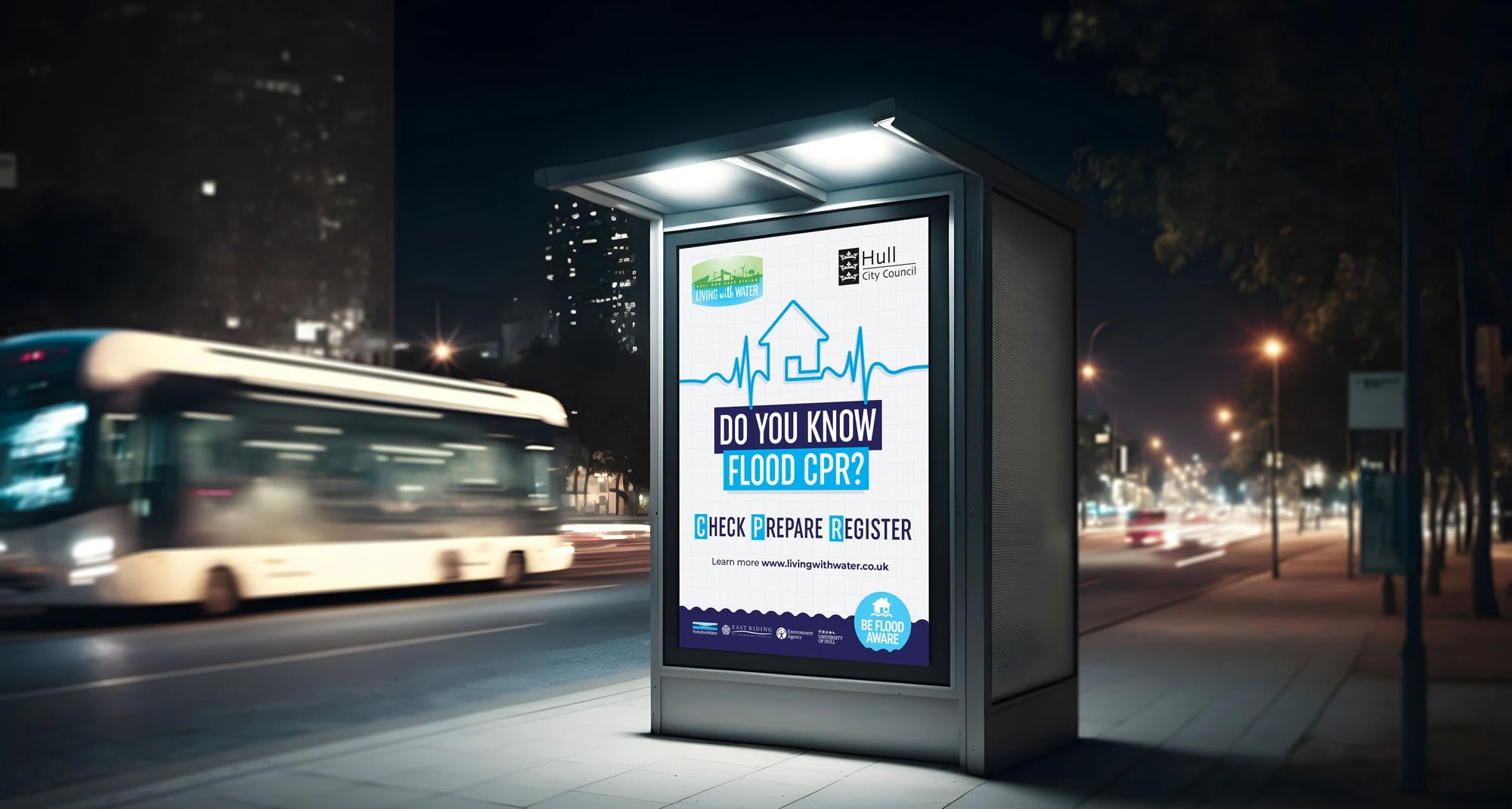 Living with Water Bus Stop