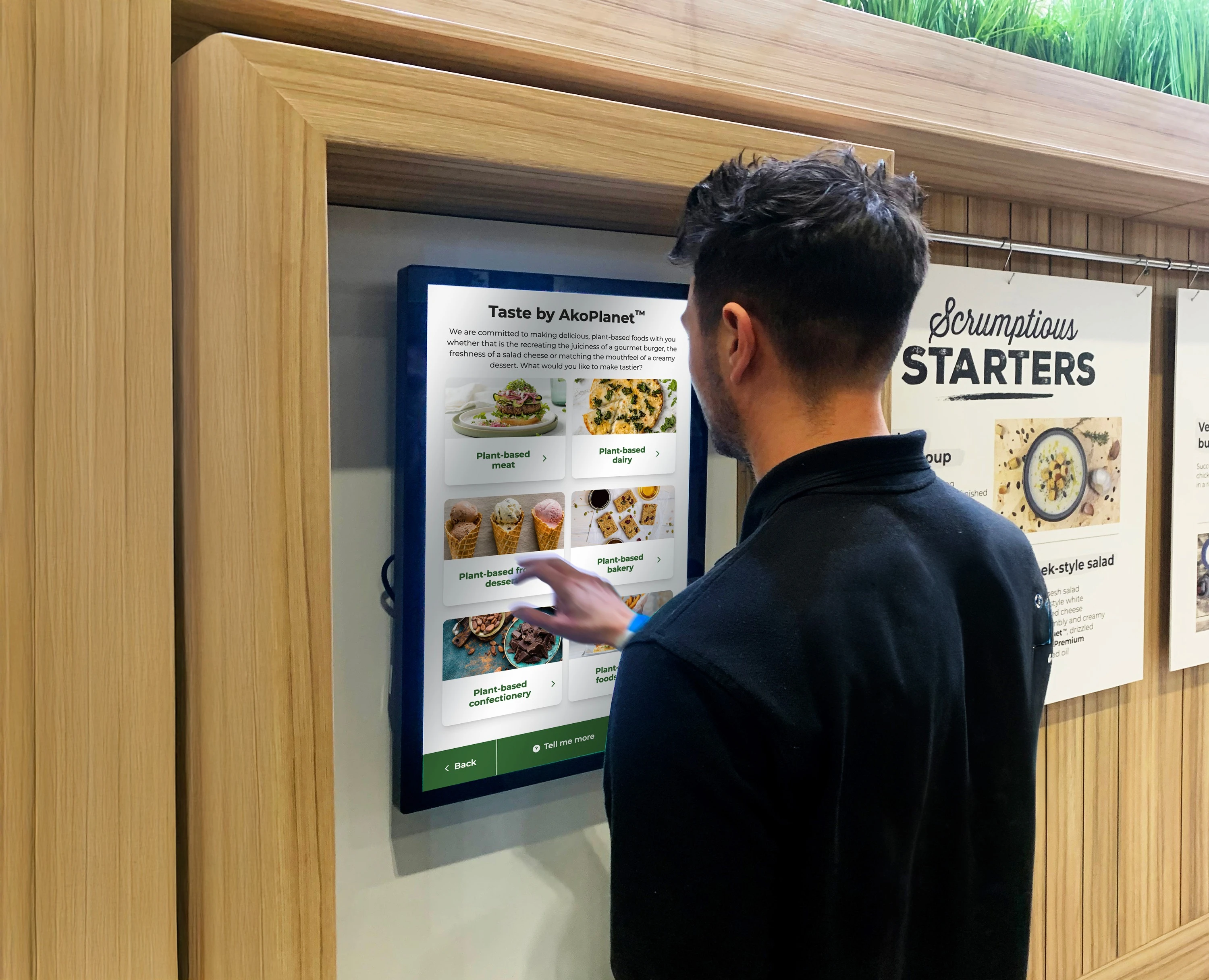 Marcus using AAK Touchscreens