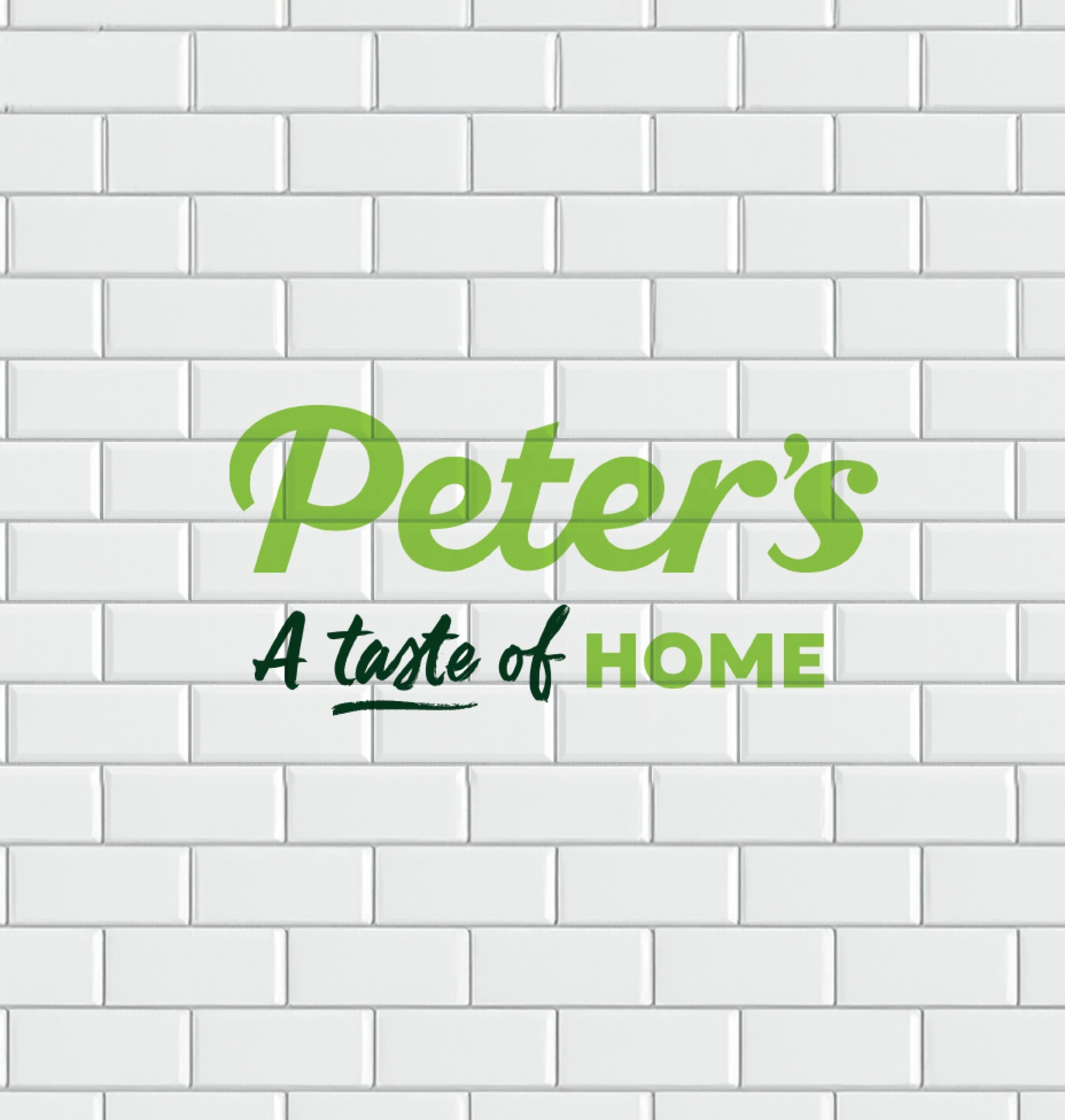 Peters a taste of home logo