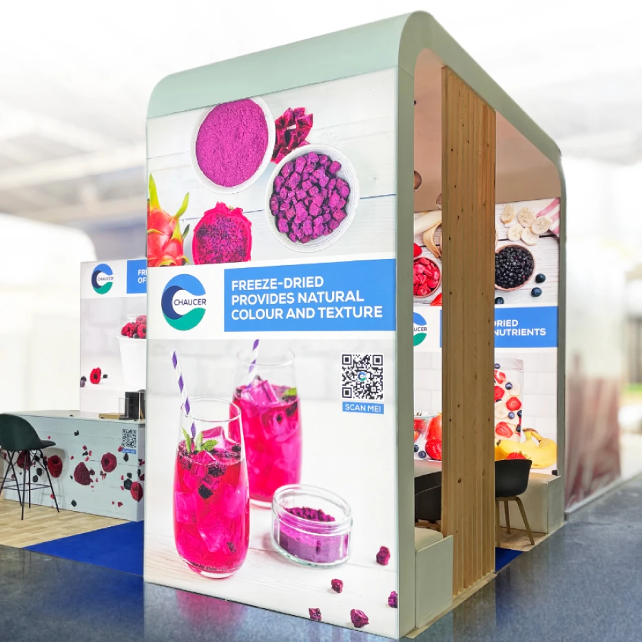 Chaucer Exhibition Stand
