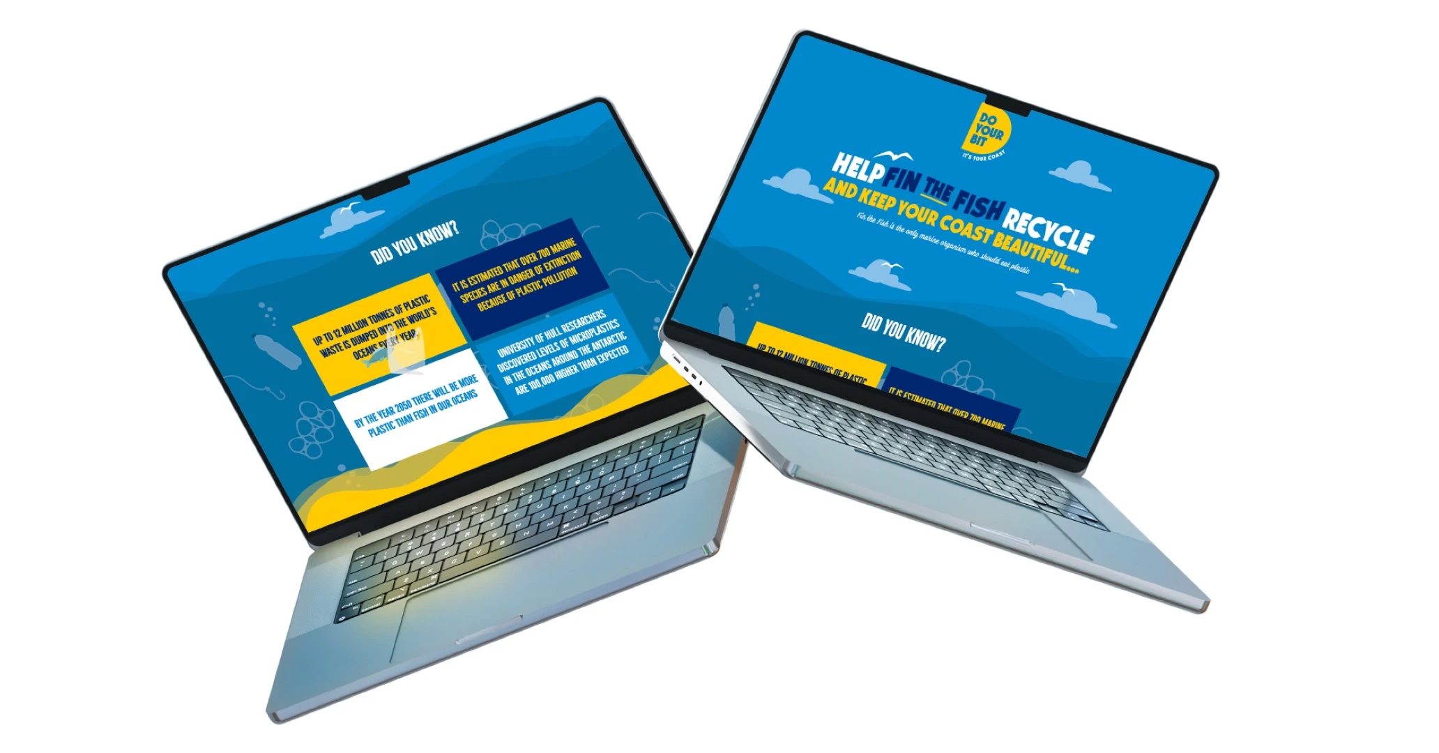 Fin the Fish Laptops