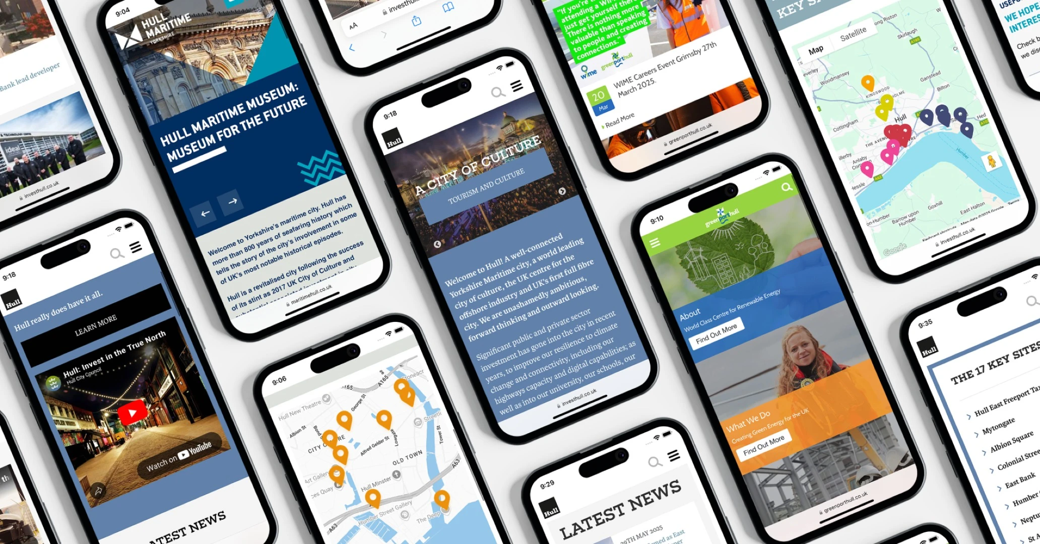 Hull Council Phone Grid