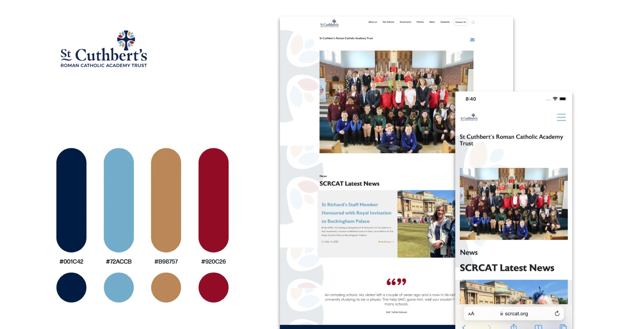 Colour swatch home